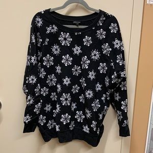 Torrid sz 1 raglan sweatshirt